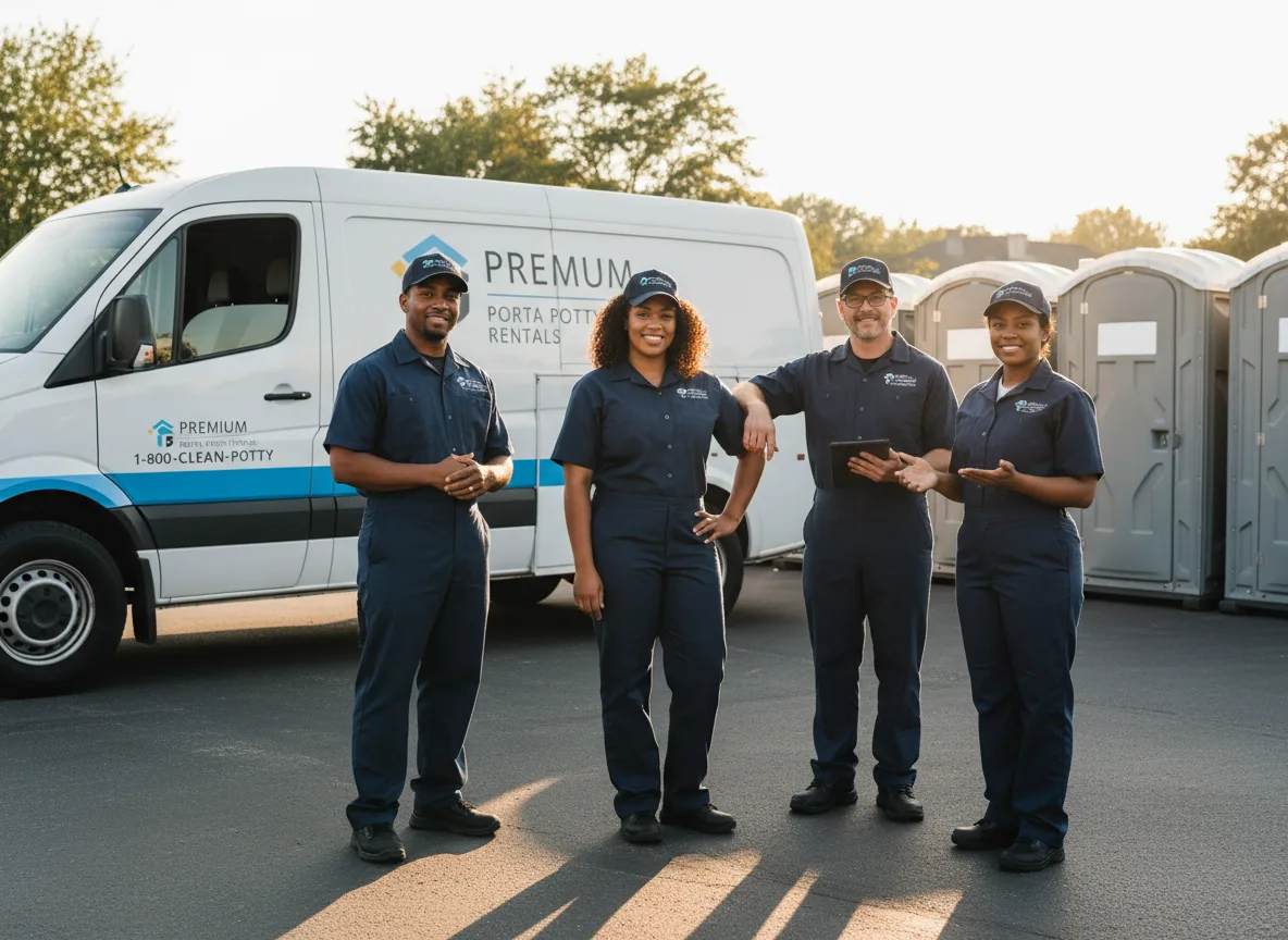 VIP Portable Toilets company in Kitts Hill, OH